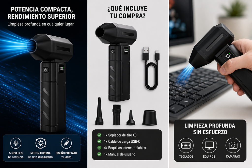 Mini Soplador De Aire